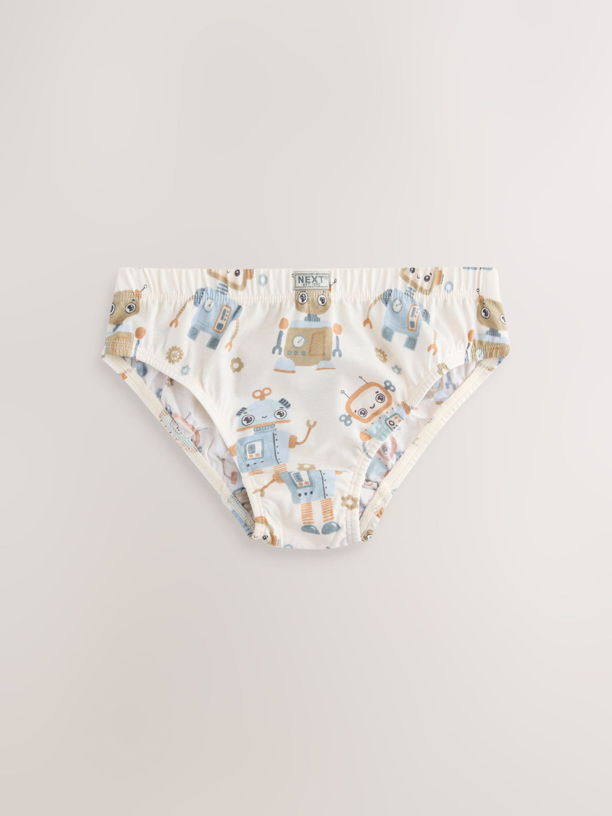Dsiney Kidz - Multicolour Robot Cotton Printed Briefs 5 Pack (1.5-10yrs) image 5