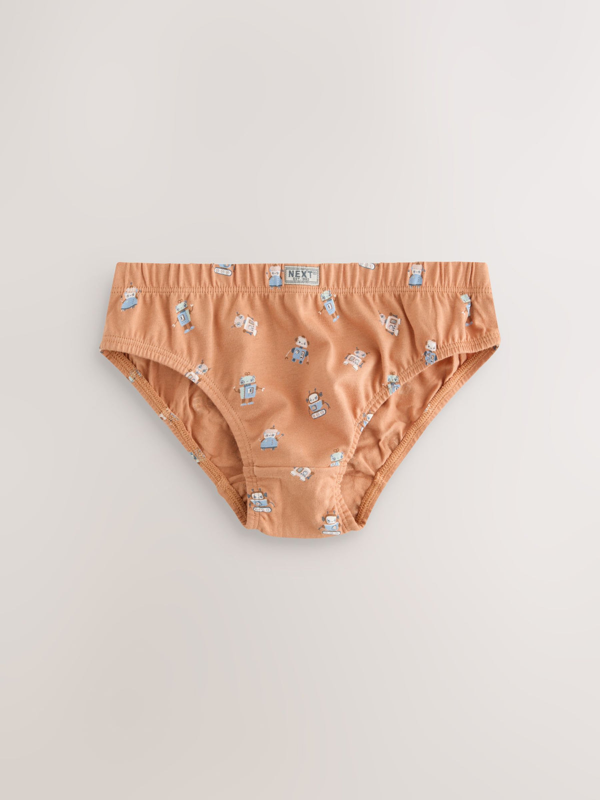 Dsiney Kidz - Multicolour Robot Cotton Printed Briefs 5 Pack (1.5-10yrs) image 6