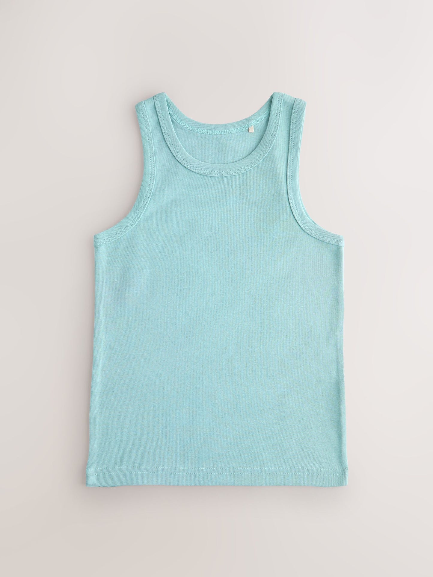 Dsiney Kidz - Blue/White Stripe Vests 5 Pack (1.5-16yrs) image 5