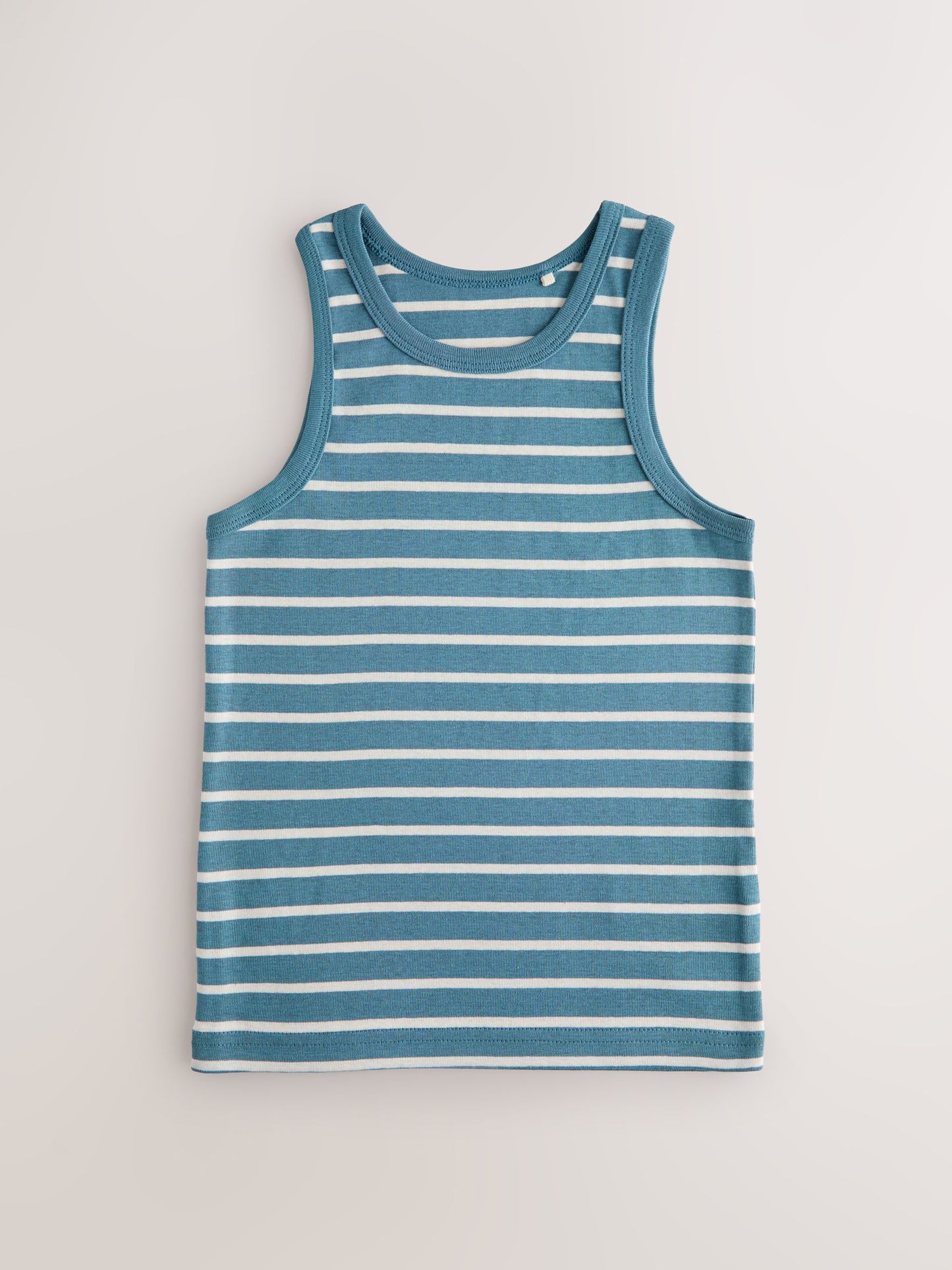 Dsiney Kidz - Blue/White Stripe Vests 5 Pack (1.5-16yrs) image 6