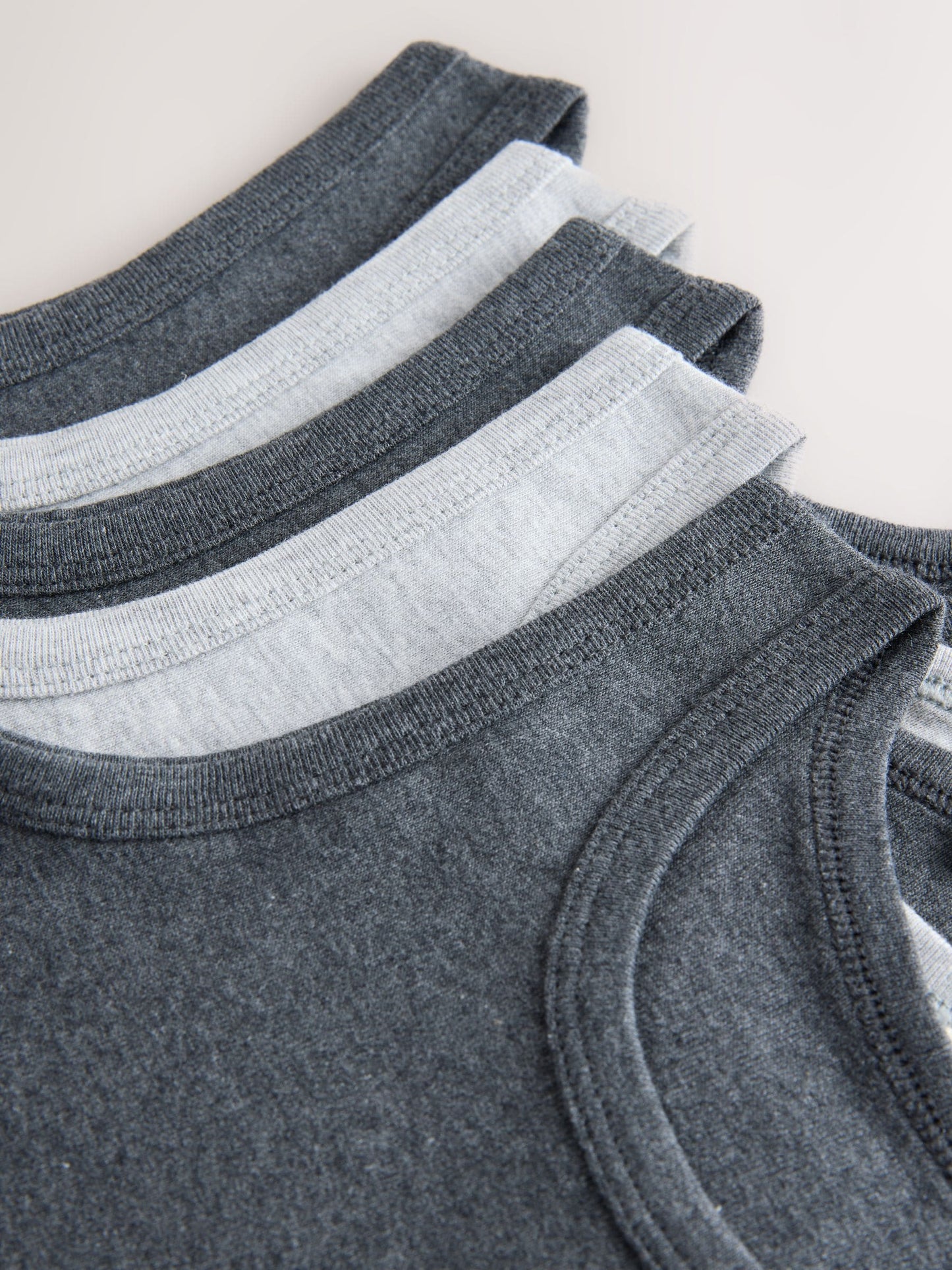 Dsiney Kidz - Charcoal Grey Vests 5 Pack (1.5-16yrs) image 8