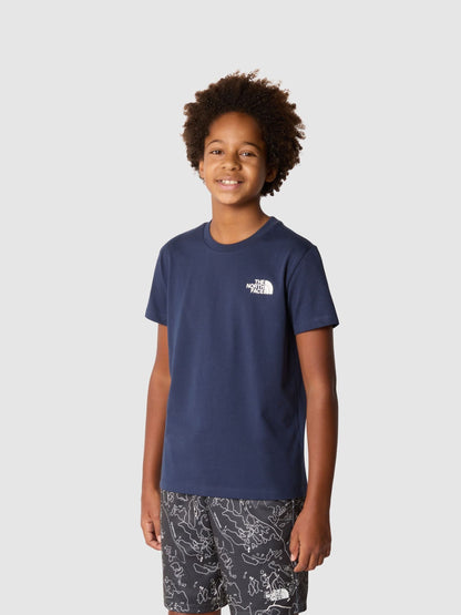 Dsiney Kidz - The North Face Navy Blue Teen Simple Dome T-Shirt image 1