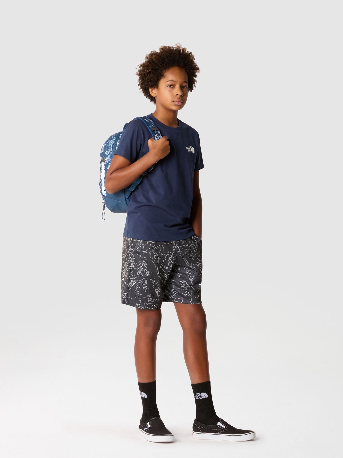 Dsiney Kidz - The North Face Navy Blue Teen Simple Dome T-Shirt image 2