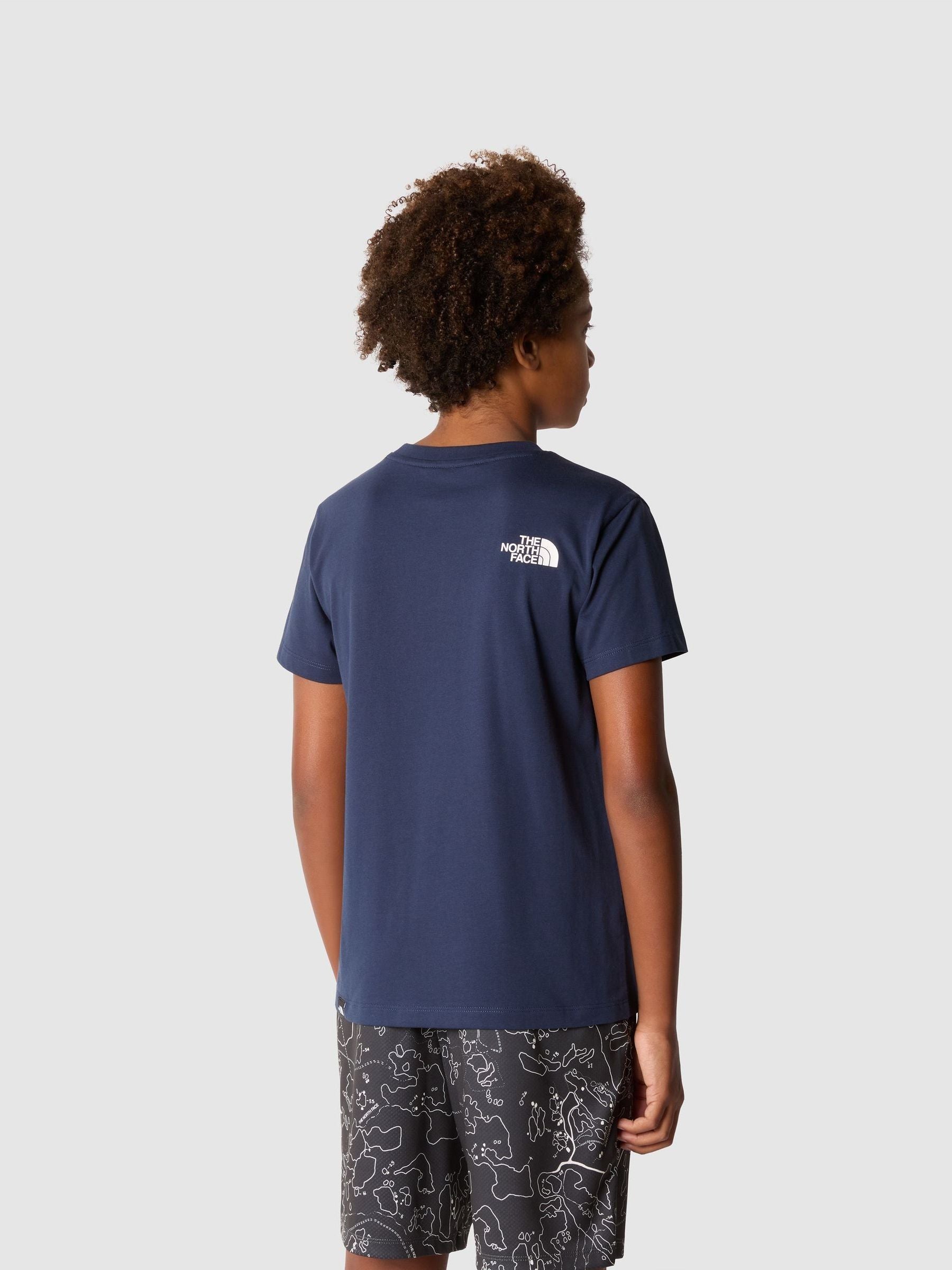 Dsiney Kidz - The North Face Navy Blue Teen Simple Dome T-Shirt image 3