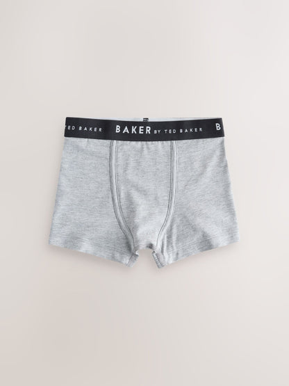 Dsiney Kidz - Baker by Ted Baker Grey Boxers 5 Pack image 2