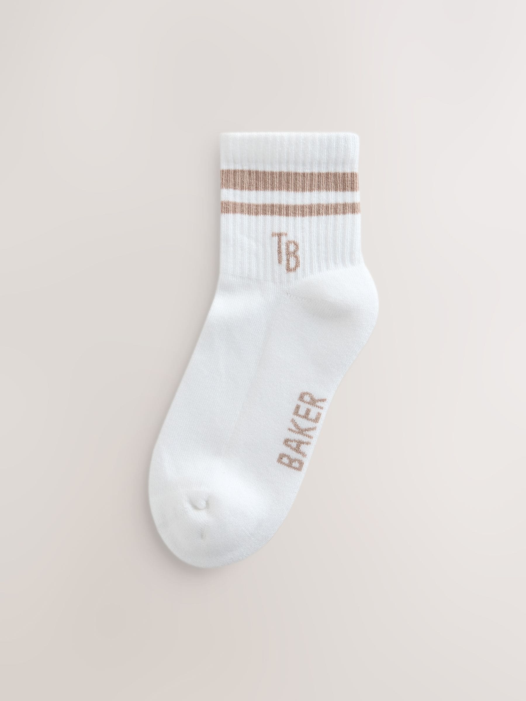 Baker by Ted Baker Ribbed Cushioned Sole Socks 3 Pack image 3