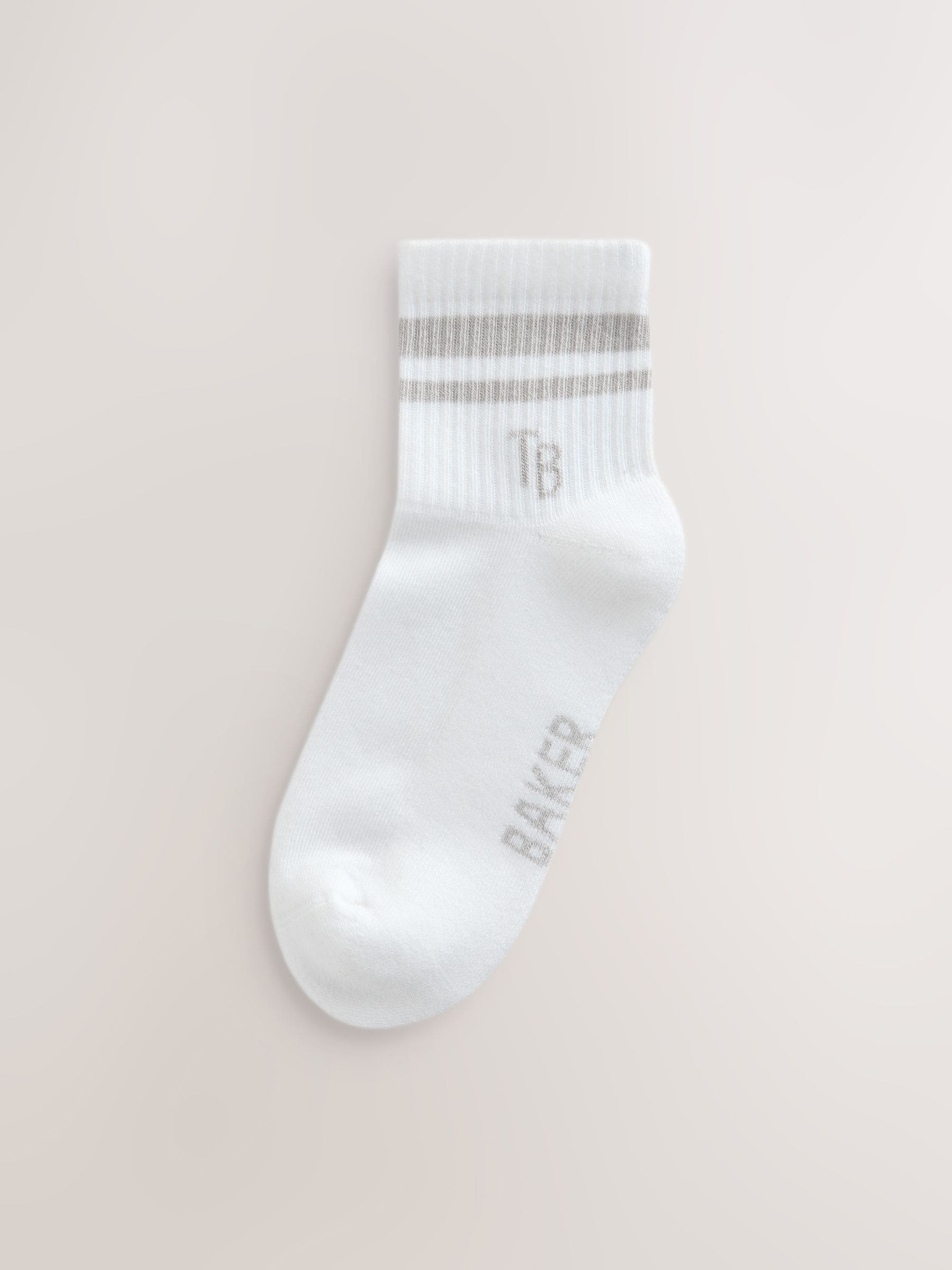 Baker by Ted Baker Ribbed Cushioned Sole Socks 3 Pack image 4