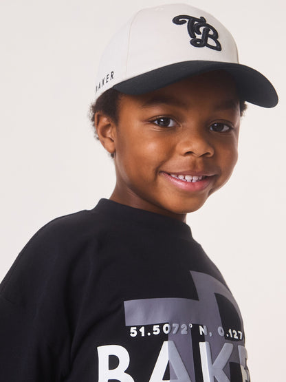 Baker by Ted Baker Logo Baseball Black cap - image 1