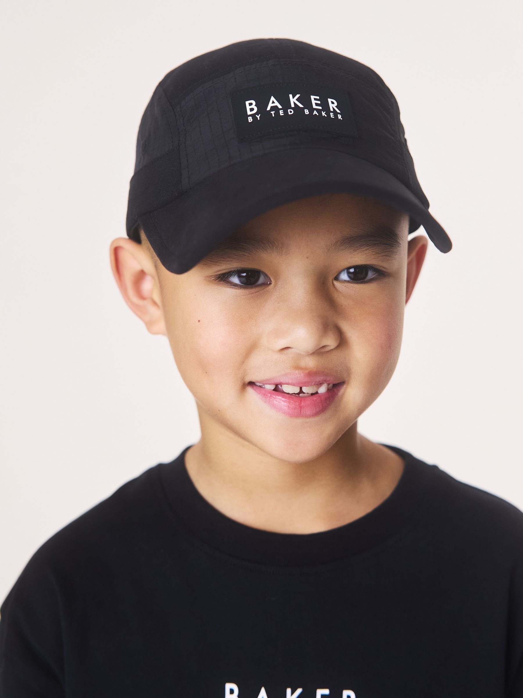 Baker by Ted Baker Logo Baseball Black cap image 1