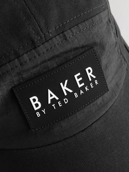 Baker by Ted Baker Logo Baseball Black cap image 4