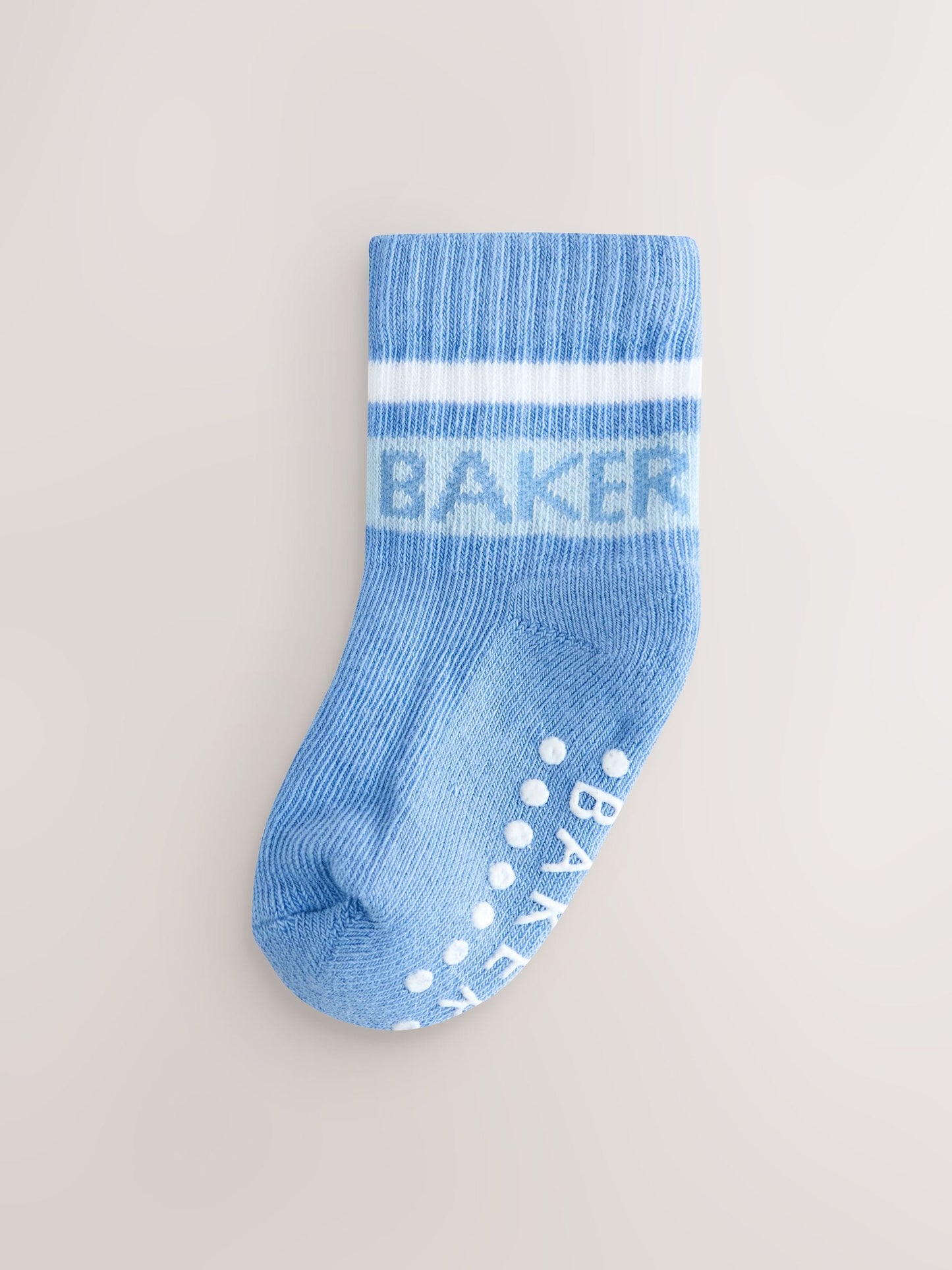 Baker by Ted Baker Baby Gripper Multi Socks 3 Pack image 2