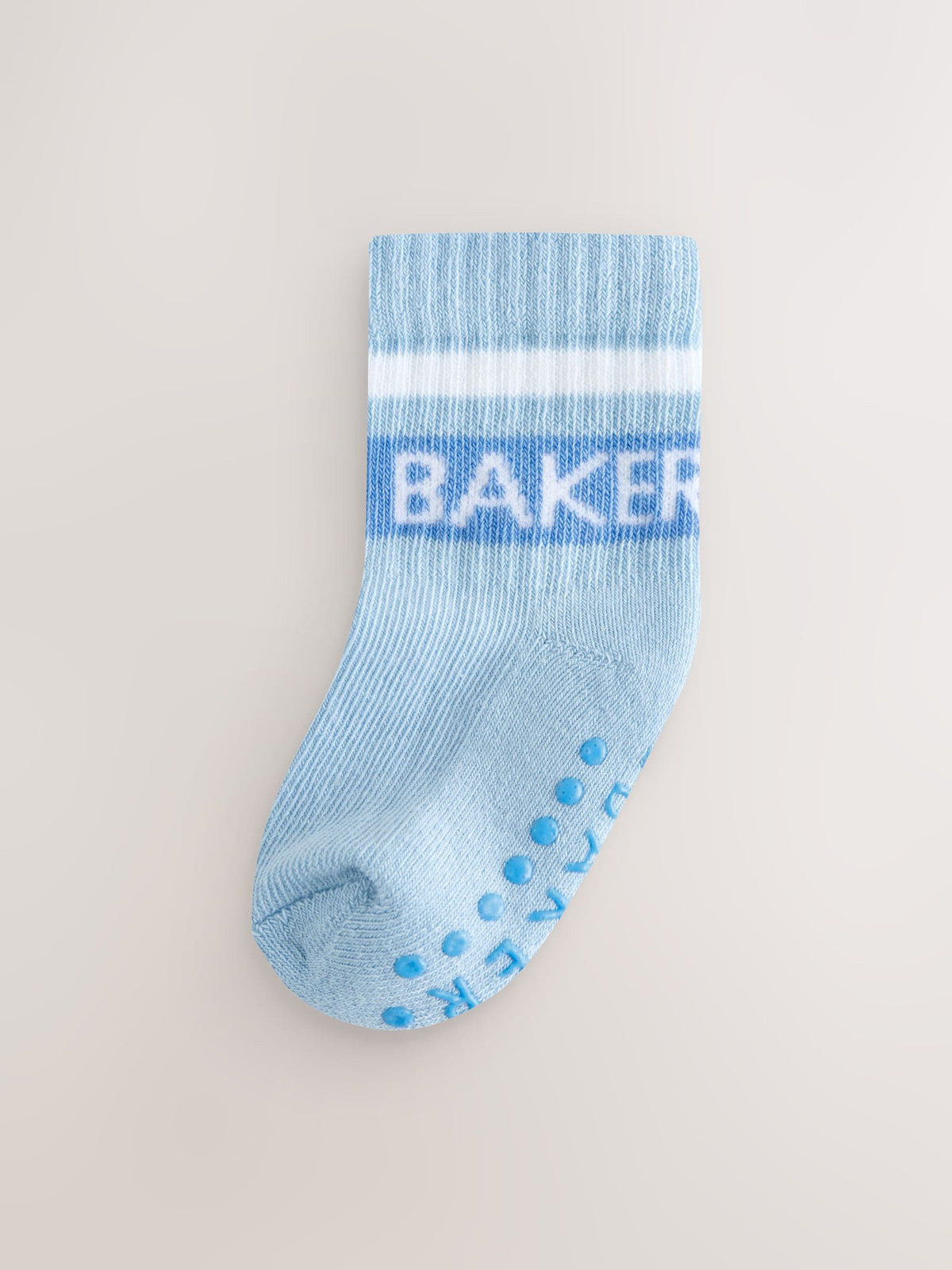Baker by Ted Baker Baby Gripper Multi Socks 3 Pack image 3