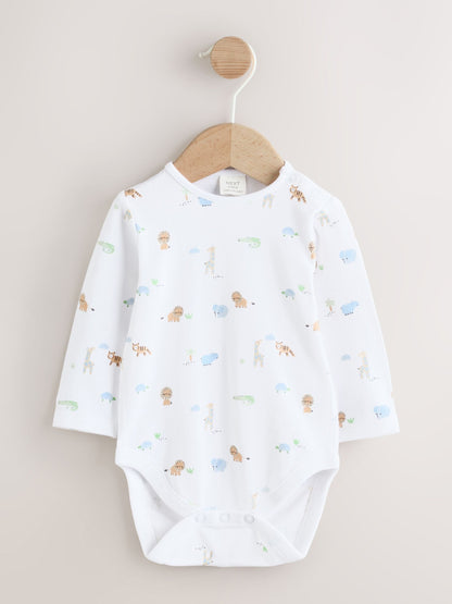 Green Safari Animal Baby Twill Dungarees and Bodysuit Set (0mths-2yrs) image 4