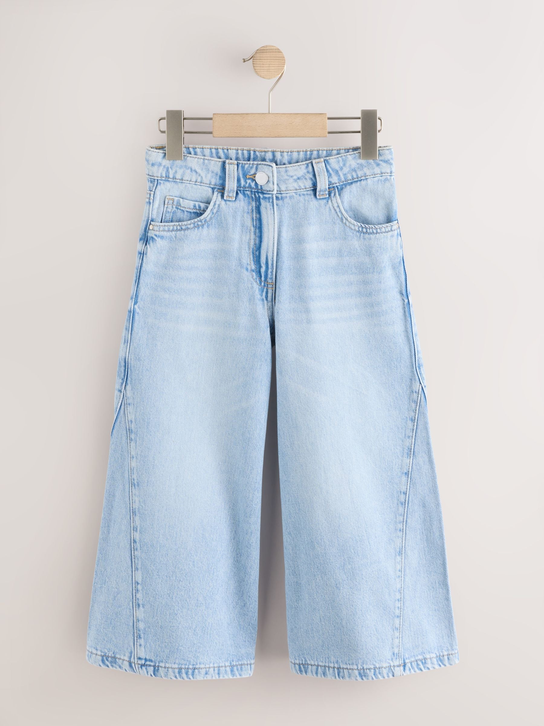 Dsiney Kidz - Light Blue Extra Wide Jeans (6-16yrs) image 1