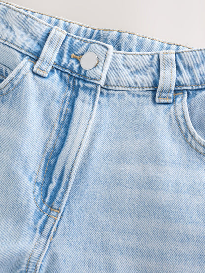 Dsiney Kidz - Light Blue Extra Wide Jeans (6-16yrs) image 3
