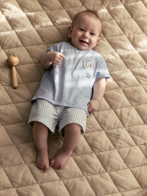 Dsiney Kidz - Blue Lion Top and Shorts Baby Set (0mths-2yrs) image 1