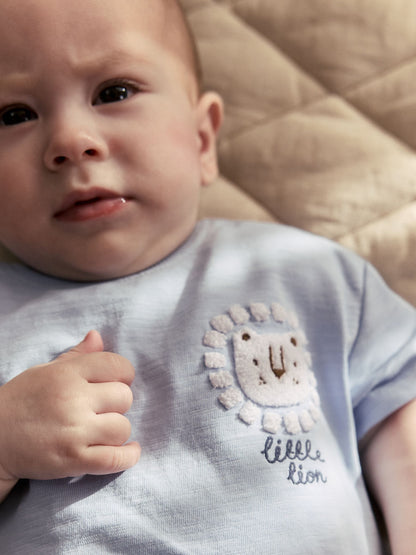 Blue Lion Top and Shorts Baby Set (0mths-2yrs) image 4