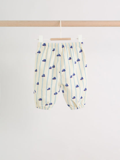 Blue Car Baby Top and Trousers Set (0mths-3yrs) image 3