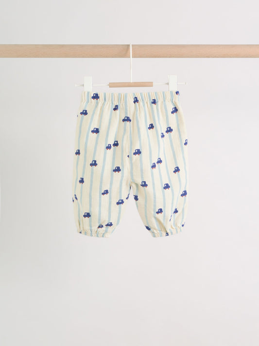 Blue Car Baby Top and Trousers Set (0mths-3yrs) image 3