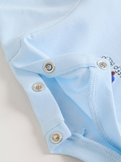 Blue Car Baby Top and Trousers Set (0mths-3yrs)