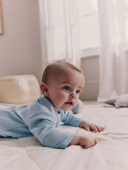Blue Car Baby Top and Trousers Set (0mths-3yrs) image 2