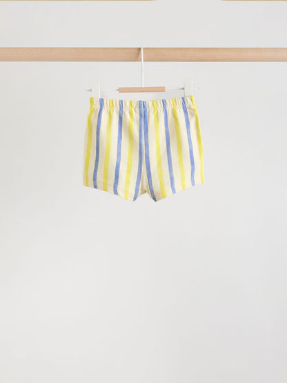 Grey Stripe Dog Sweatshirt and Shorts Baby Set (0mths-2yrs) image 2