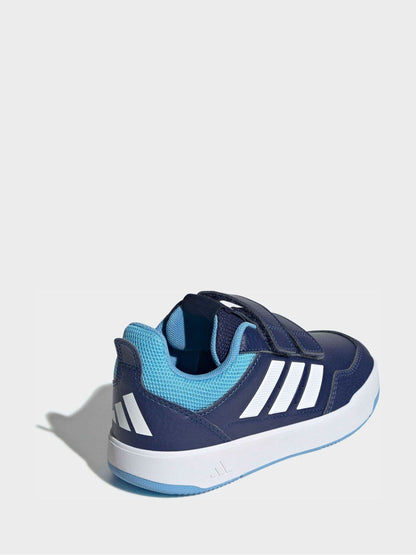 adidas Dark Blue Hook and Loop Tensaur Sport 3.0 Junior Trainers image 4