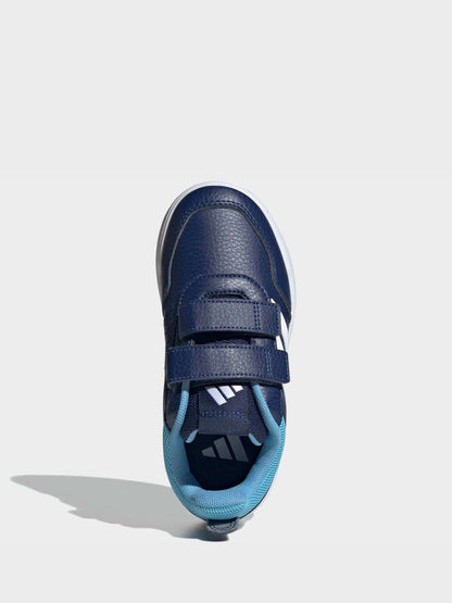 adidas Dark Blue Hook and Loop Tensaur Sport 3.0 Junior Trainers image 5