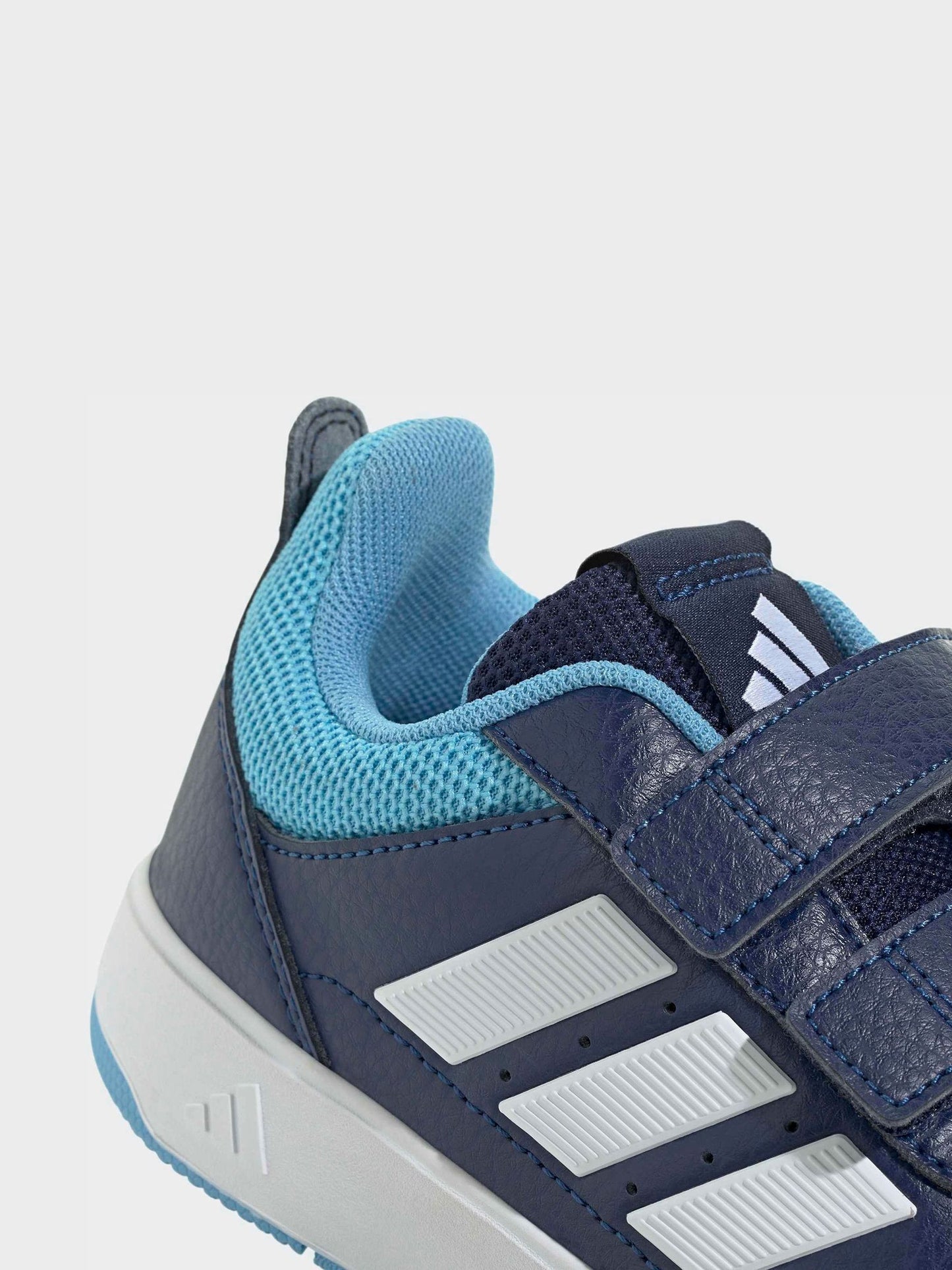 adidas Dark Blue Hook and Loop Tensaur Sport 3.0 Junior Trainers image 7
