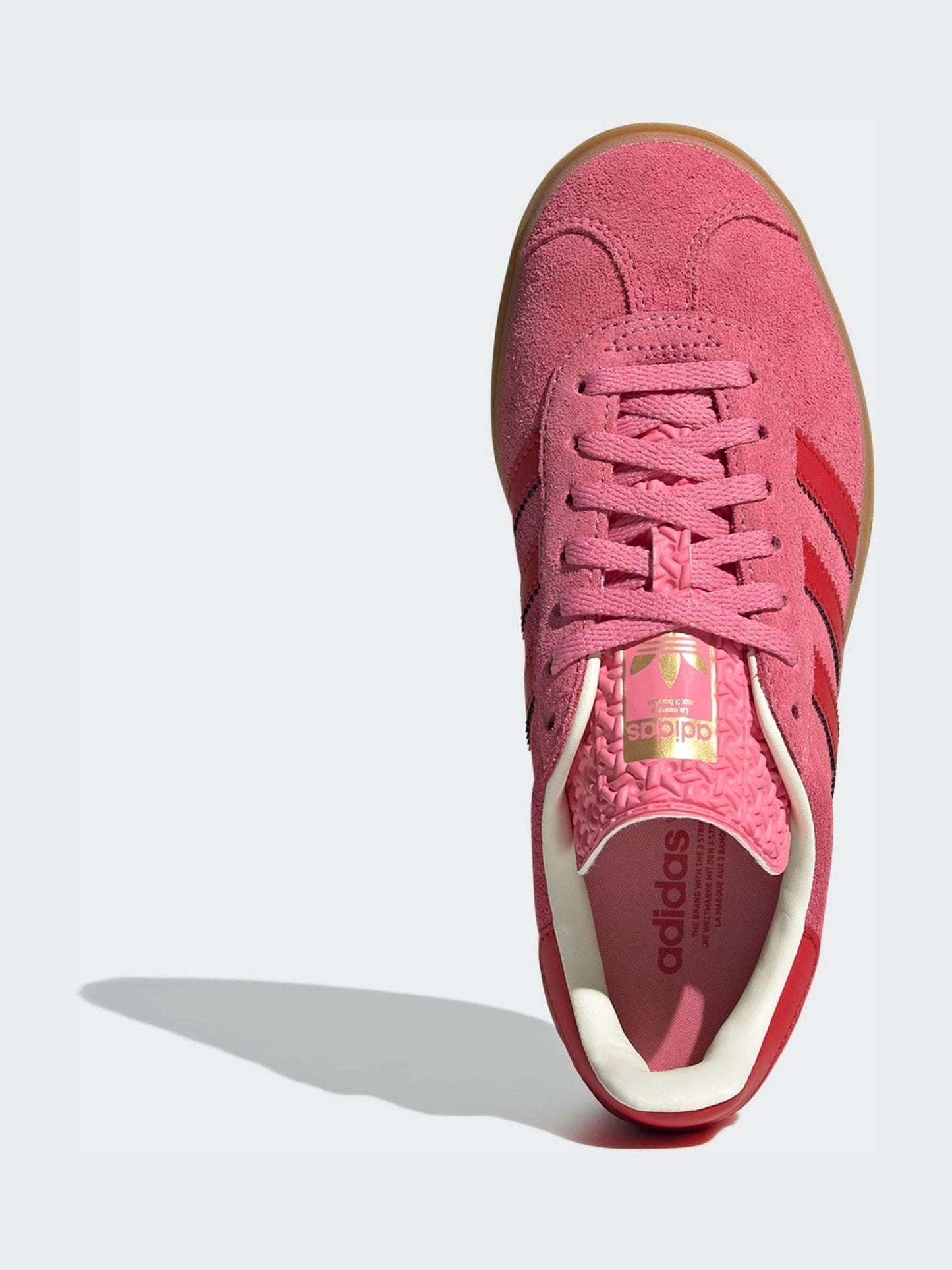 adidas Originals Rose Pink Gazelle Bold Junior Trainers image 5