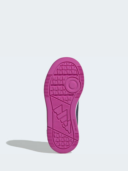 adidas Dark Blue/Purple Hook and Loop Tensaur Sport 3.0 Junior Trainers image 3