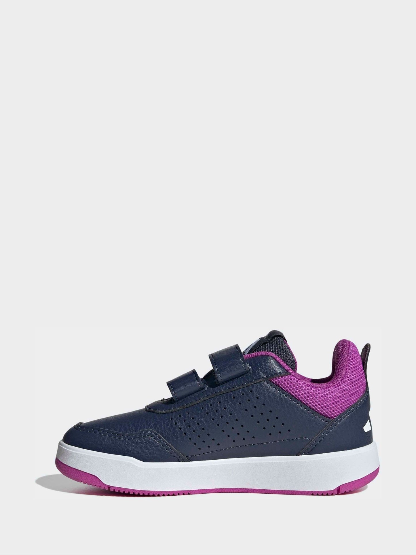 adidas Dark Blue/Purple Hook and Loop Tensaur Sport 3.0 Junior Trainers image 7