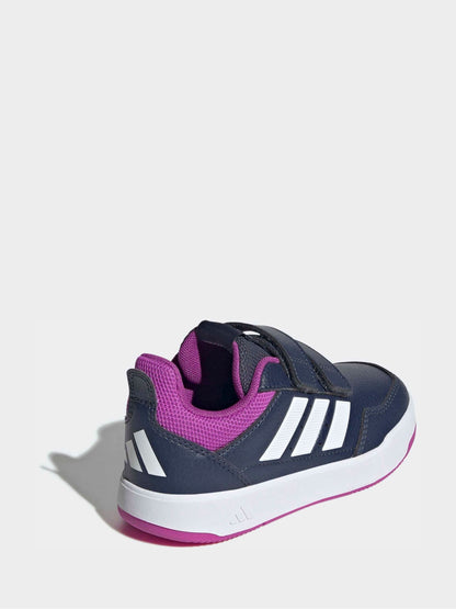 adidas Dark Blue/Purple Hook and Loop Tensaur Sport 3.0 Junior Trainers image 8