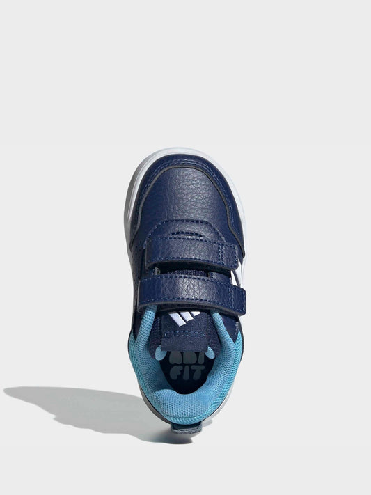 adidas Dark Blue Hook and Loop Tensaur Sport 3.0 Infant Trainers image 2