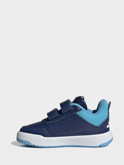 adidas Dark Blue Hook and Loop Tensaur Sport 3.0 Infant Trainers image 4