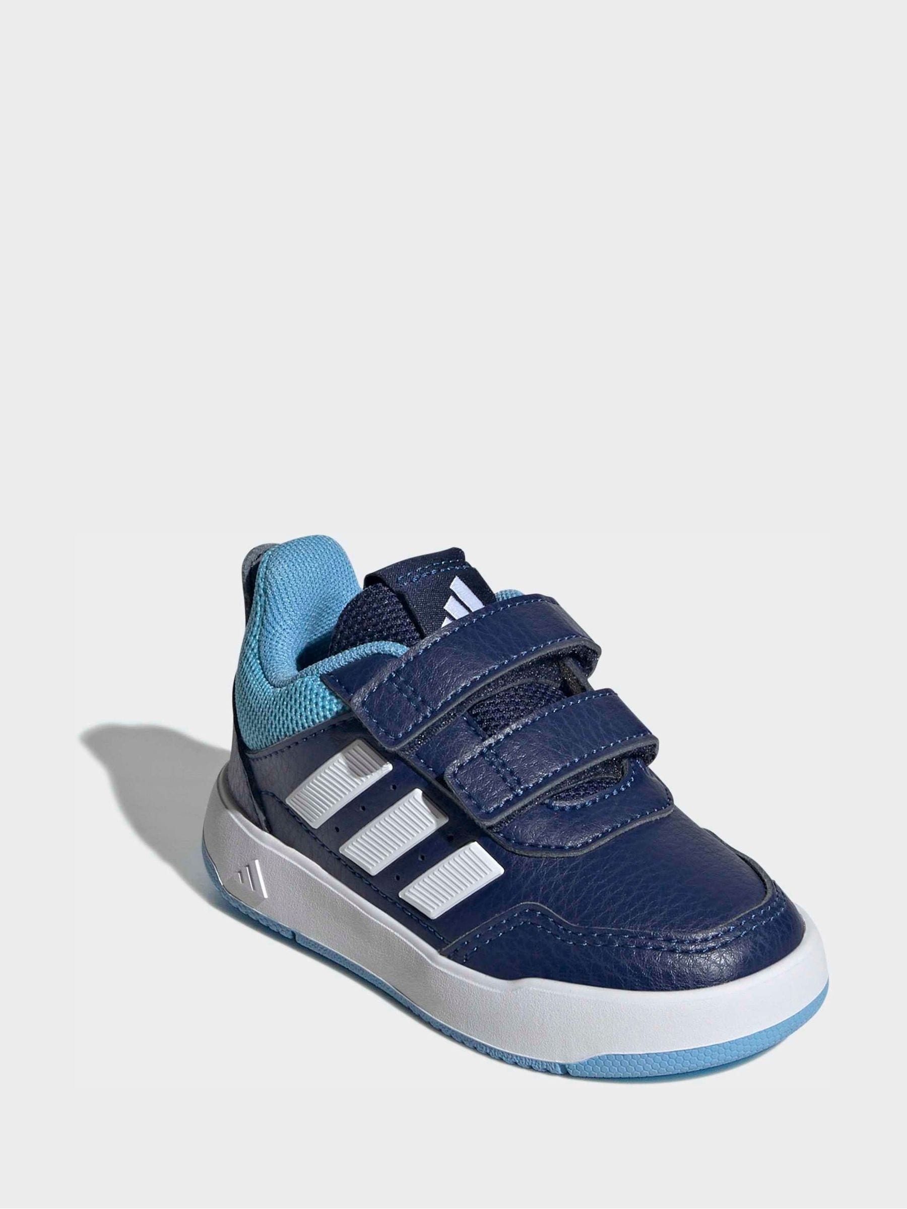 adidas Dark Blue Hook and Loop Tensaur Sport 3.0 Infant Trainers image 5