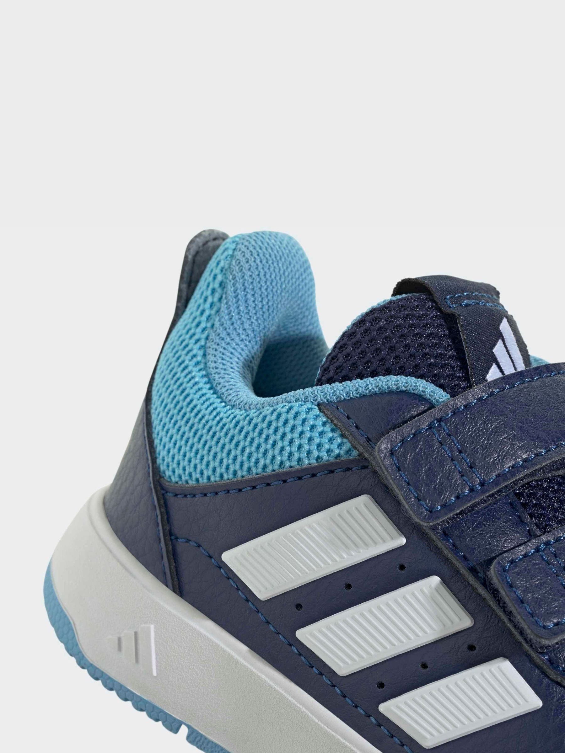 adidas Dark Blue Hook and Loop Tensaur Sport 3.0 Infant Trainers image 7