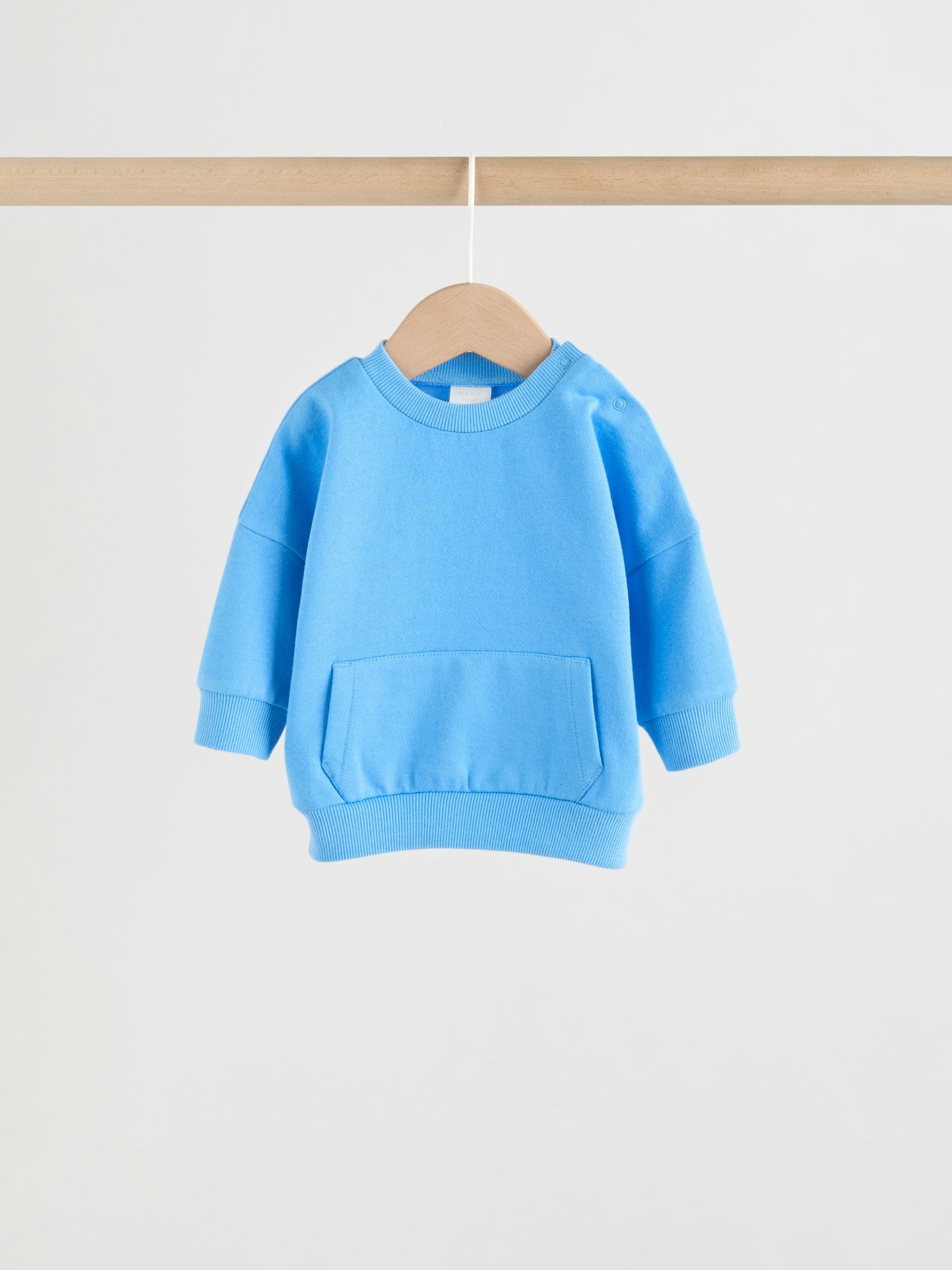 Bright Blues Baby Sweatshirt and Joggers Set 6 Piece (0mths-3yrs) image 4