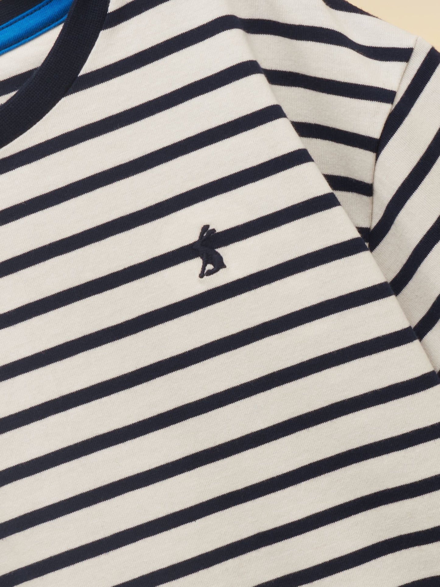 Joules Boys' Let's Go Navy Blue T-Shirt image 3