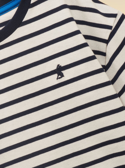 Joules Boys' Let's Go Navy Blue T-Shirt image 3
