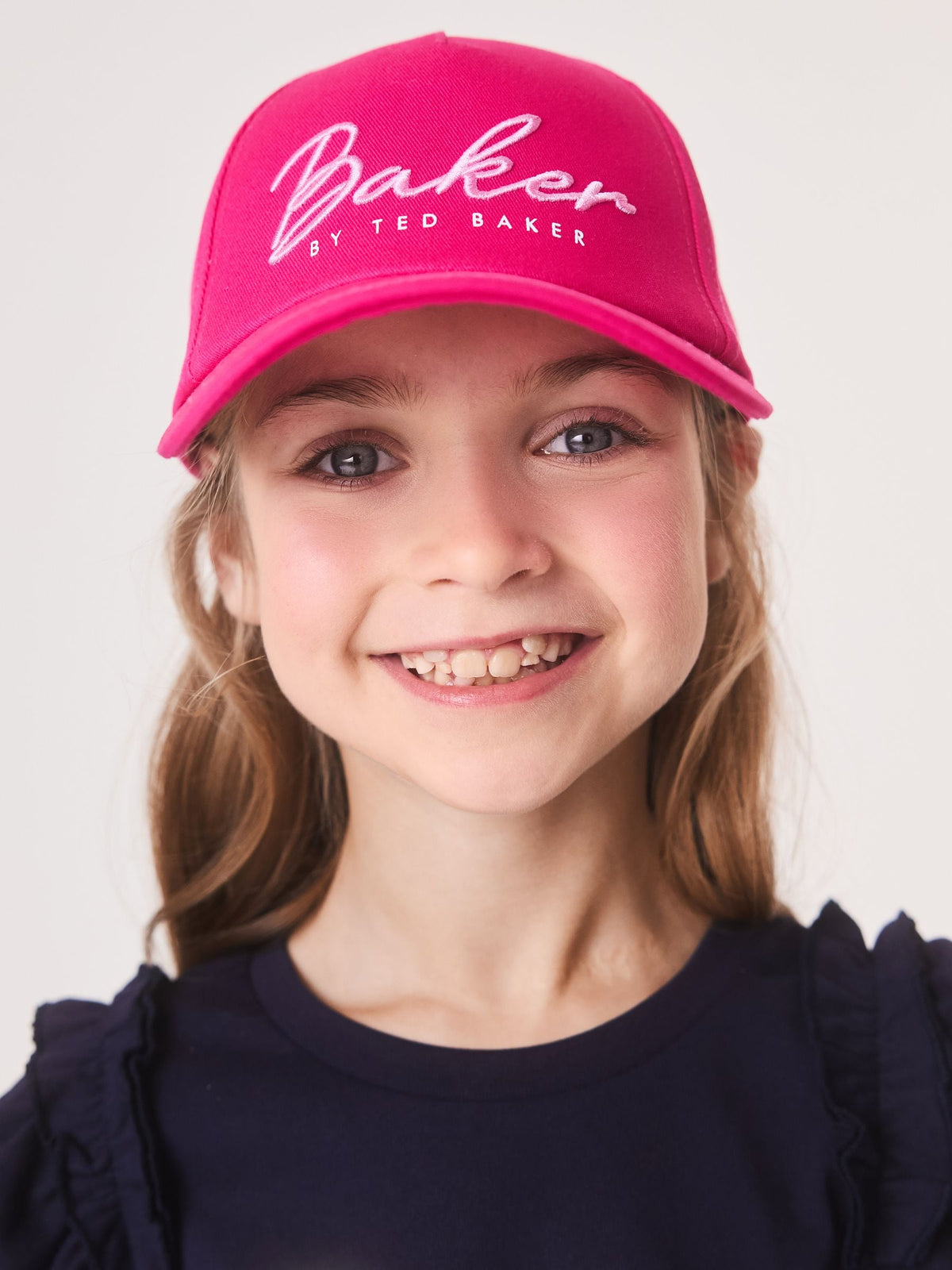 Baker by Ted Baker Logo Baseall Floral White Cap - image 1