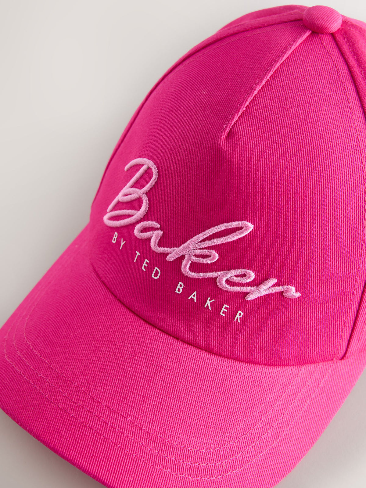 Baker by Ted Baker Logo Baseall Floral White Cap - image 5