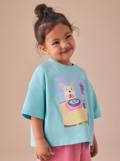 Blue Dog Short Sleeve T-Shirt (3mths-7yrs) image 4