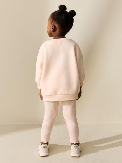 Pink Ballerinas Sweatshirt and Leggings Set (3mths-7yrs) image 2