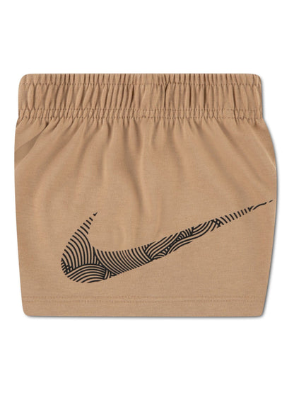 Nike Natural Hemp Infant Relaxed Jersey Tshirt and Shorts Set image 3