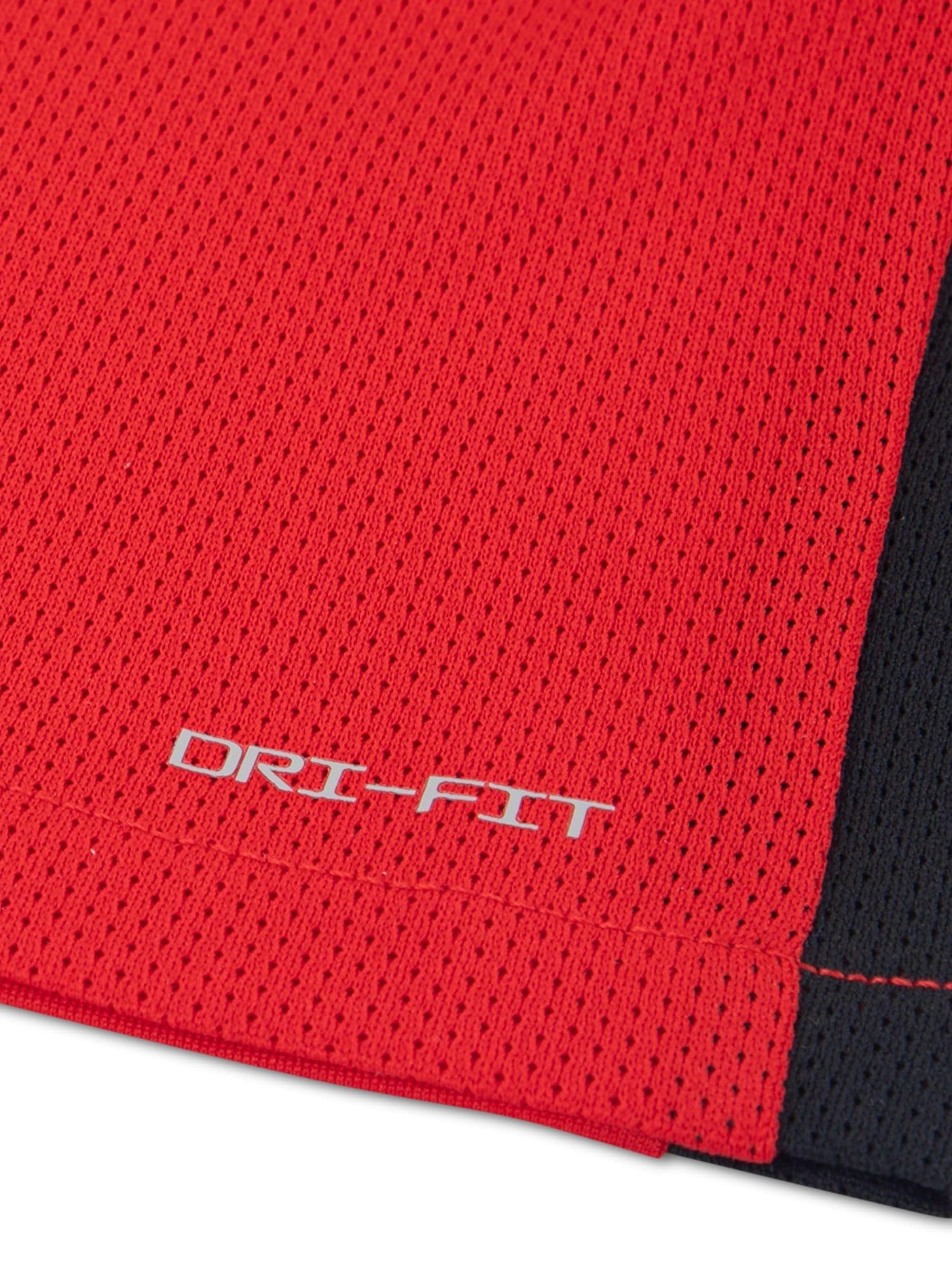 Nike Red Dri-FIT Academy T-Shirt and Shorts Set image 3