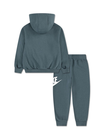Nike Mineral Green Little Kids Club Fleece Tracksuit Set image 2