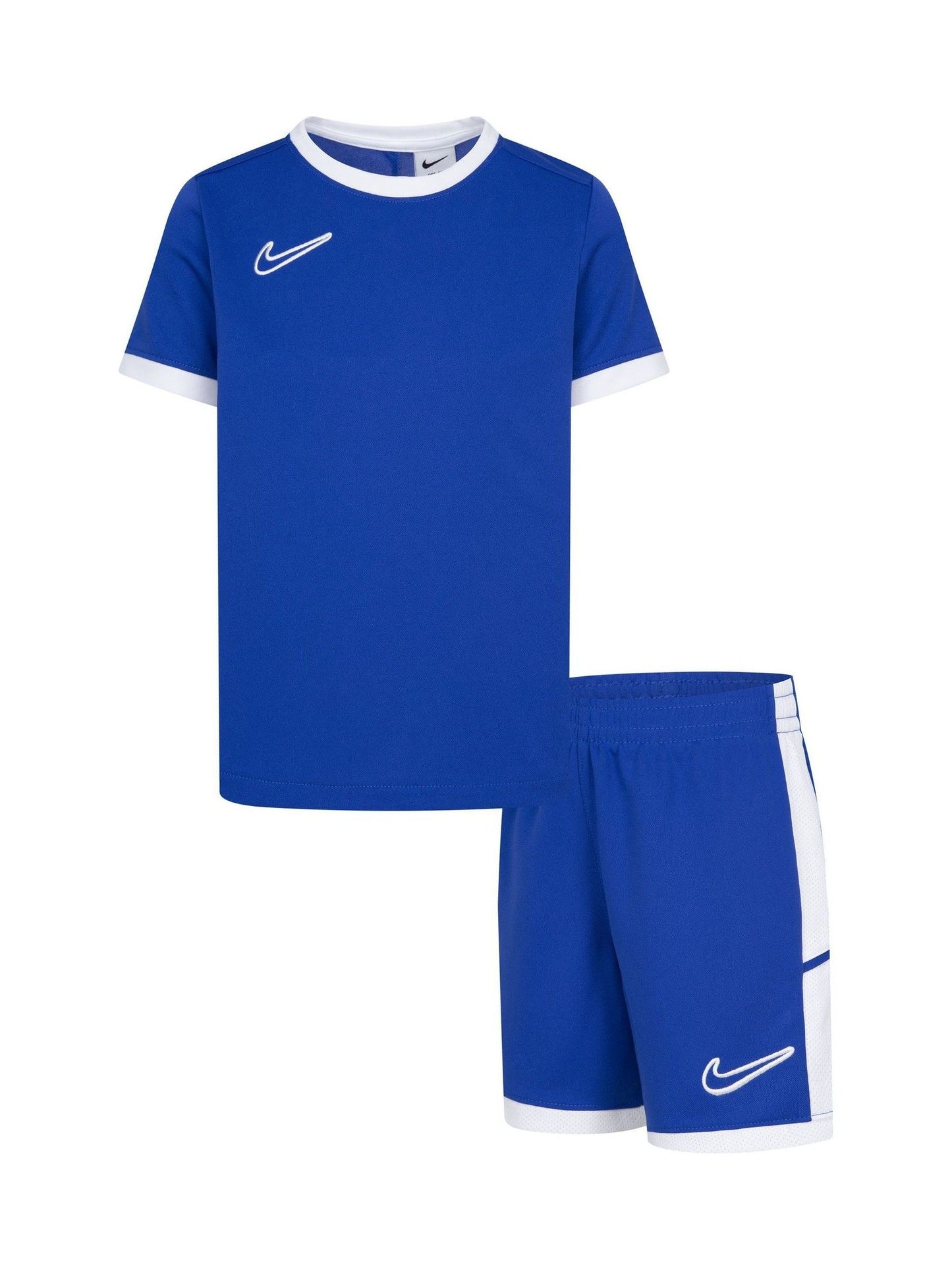 Nike Royal Blue Dri-FIT Academy T-Shirt and Shorts Set image 1