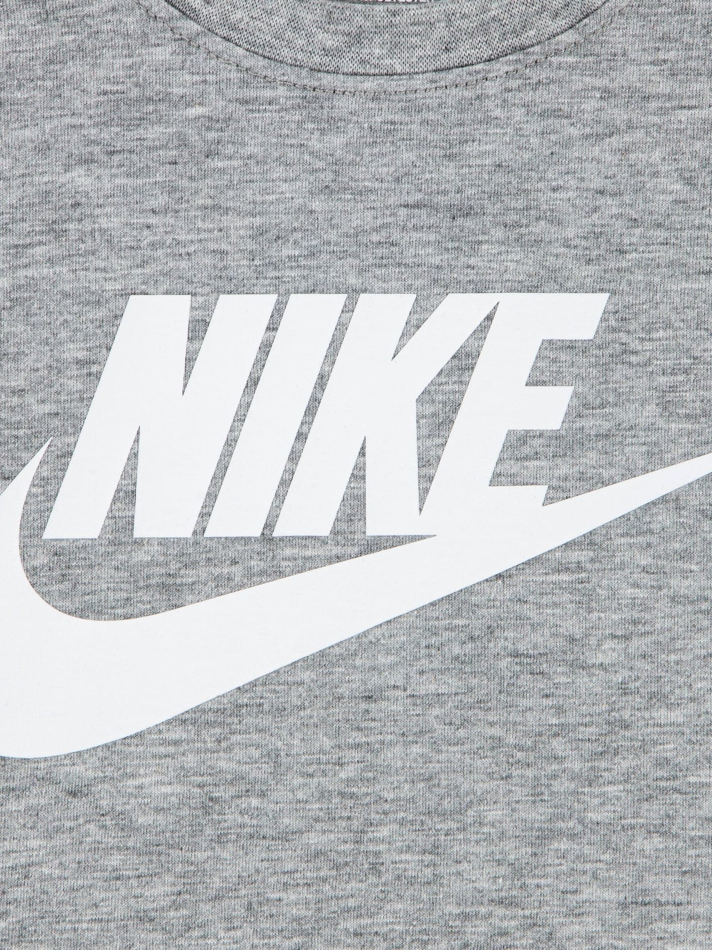 Nike Grey/Navy Club Hbr T-Shirt And Shorts Set image 3