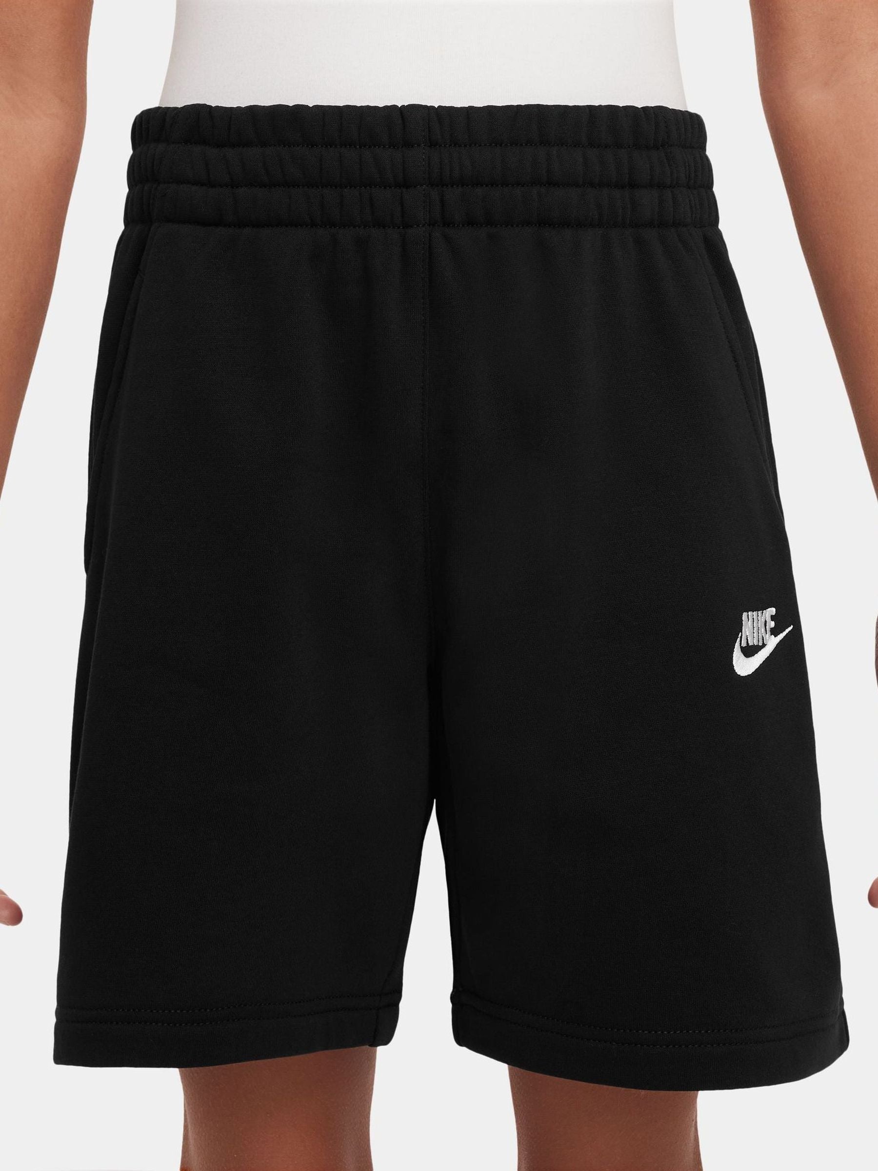 Dsiney Kidz - Nike Black Club Fleece French Terry Shorts image 1
